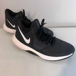 Nike Air Precision II Black Tennis Shoes Size 9